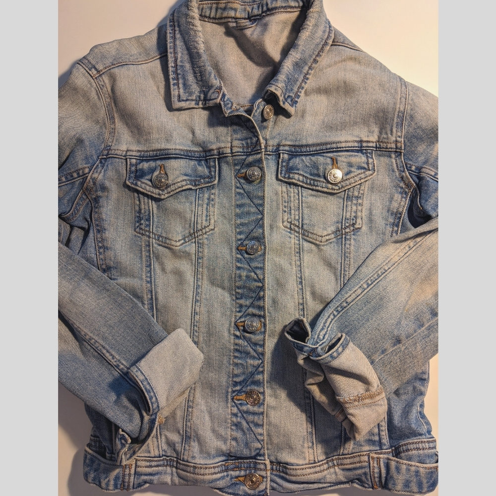 Zara Basic Denim Jacket Size XS